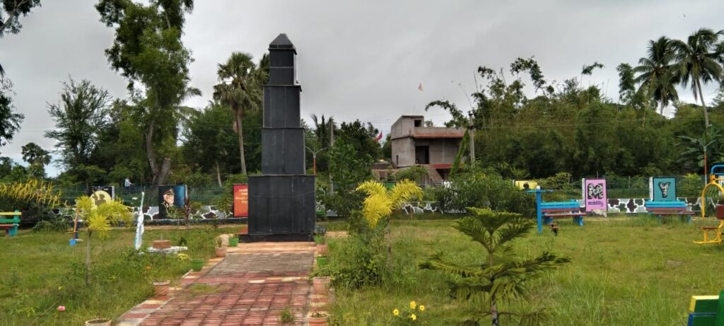 ନିରବି ଯାଇଛି ଭାଷା,ଶୁଖିଯାଇଛି ଲୁହ 1 sahid pillar Rajkanika