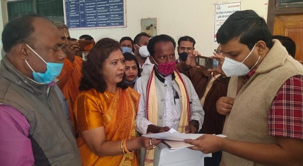 SWABHIMAN KENDRAPARA PAKSHYARU JILAPALANKU DABIPATRA PRADANA